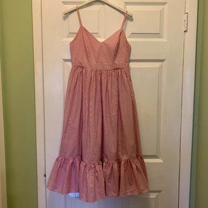 J Crew drapey spaghetti-strap dress